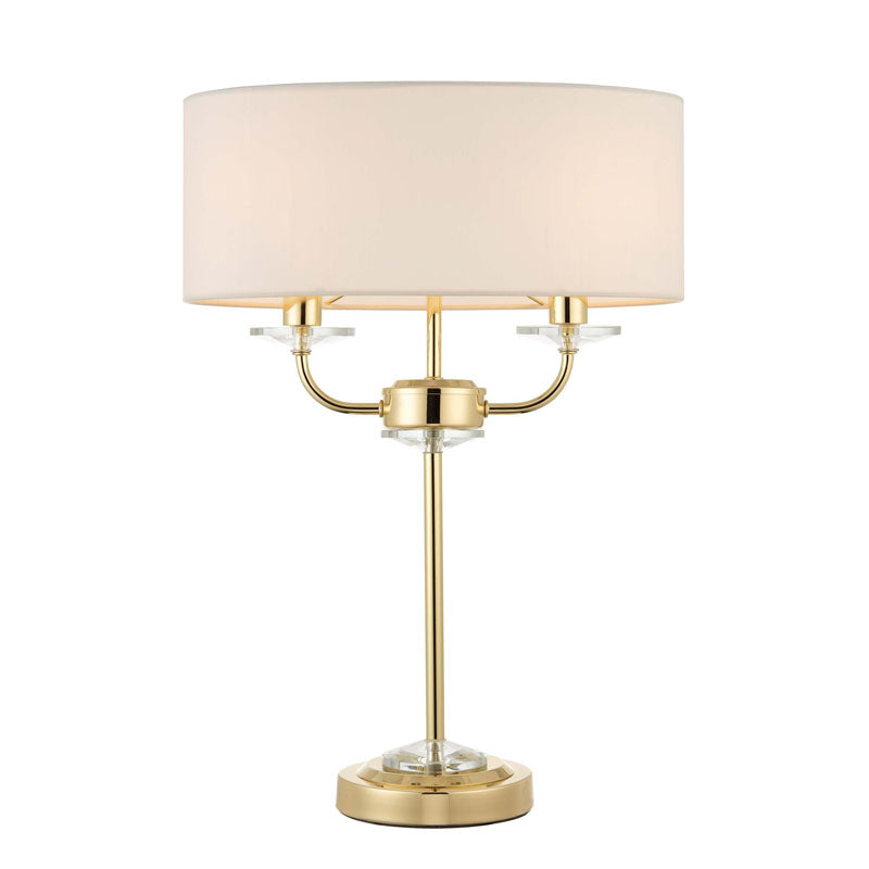 Nixon Table Lamp Brass