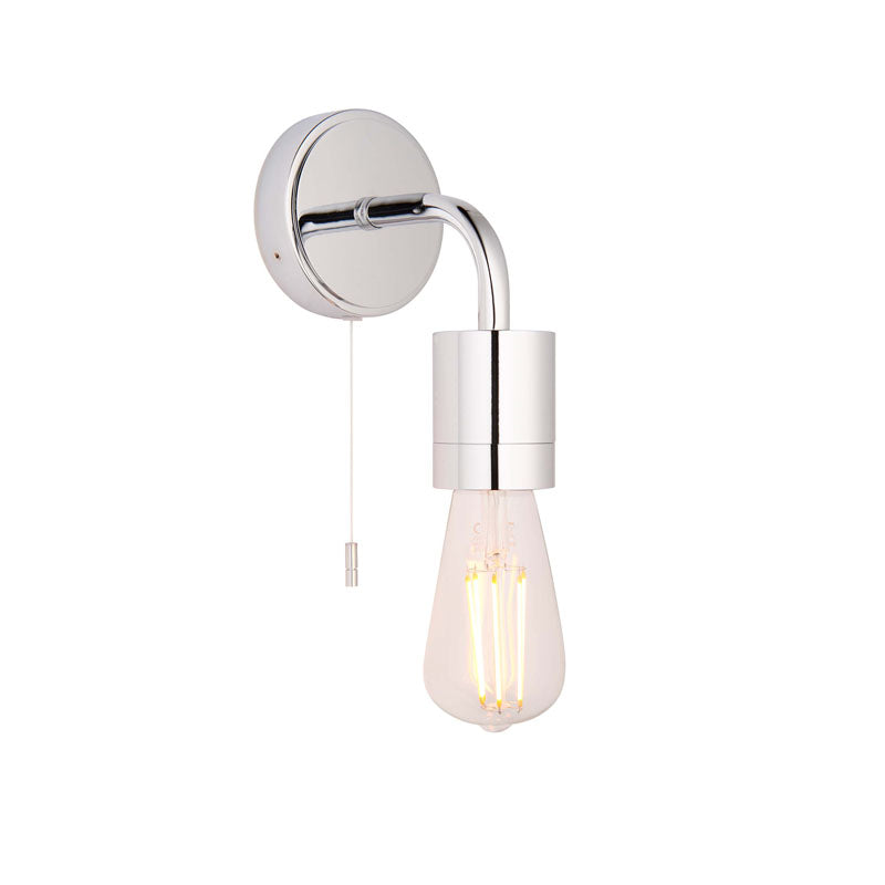 Modern 1 Wall Light Chrome