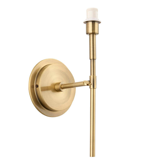Rennes 1 Wall Light Antique Brass