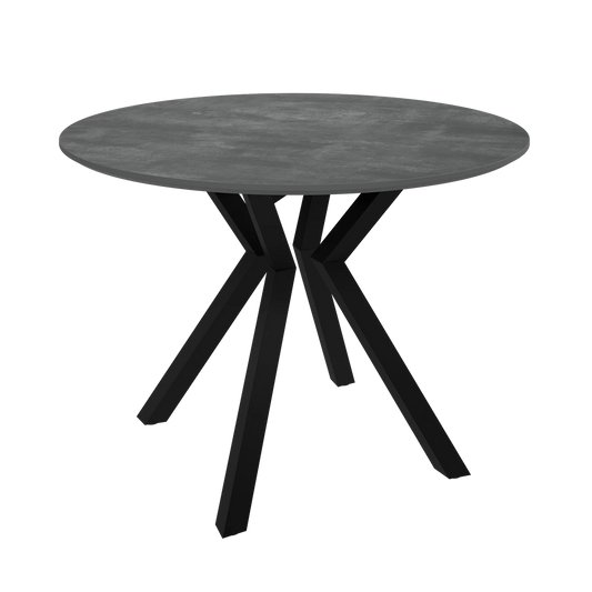 Lorenzo 110Cm Ceramic Look Dining Table