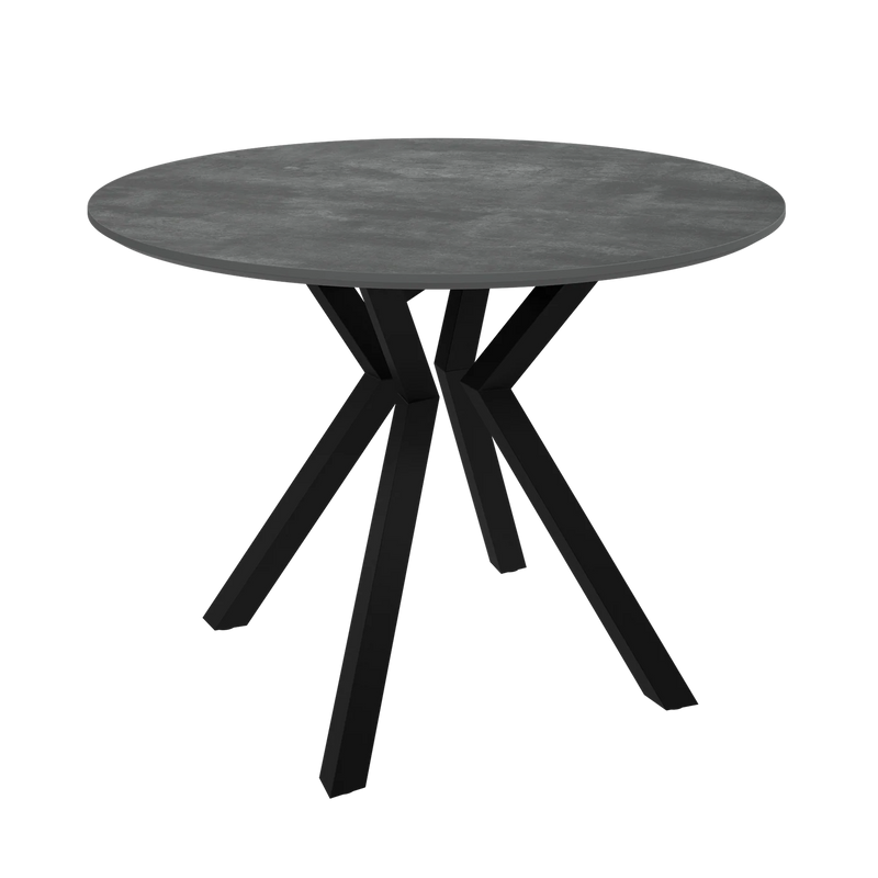 Lorenzo 110Cm Ceramic Look Dining Table