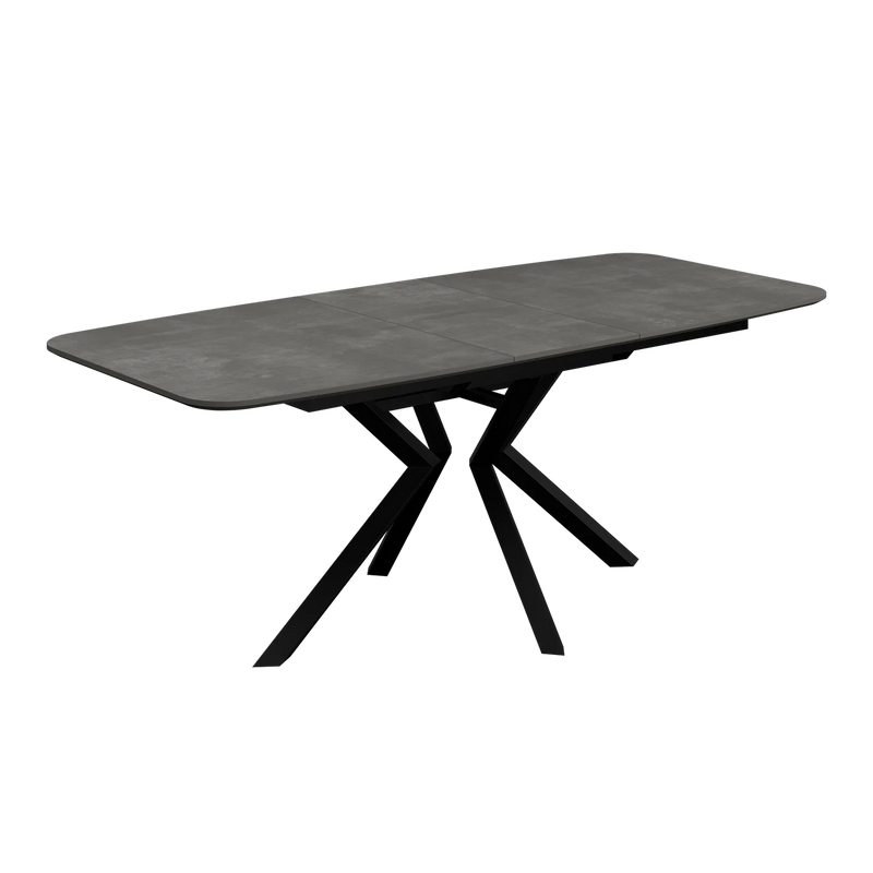 Lorenzo 160-200Cm Extending Ceramic Look Dining Table