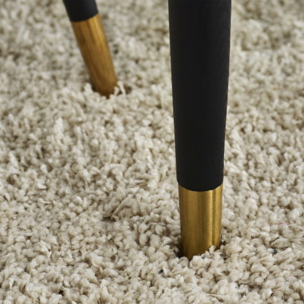 Louis Fluted Stone Top Dining Table With Drawers