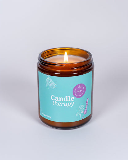 Calm Aromatherapy Soy Wax Candle