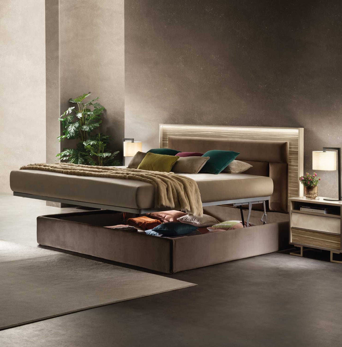 Ambra upholstered beds – Ambra Collection