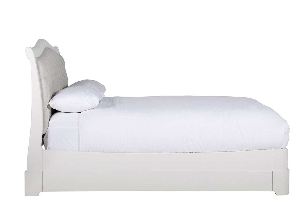 Mabel Bed | 6ft | Acacia | Upholstered Headboard