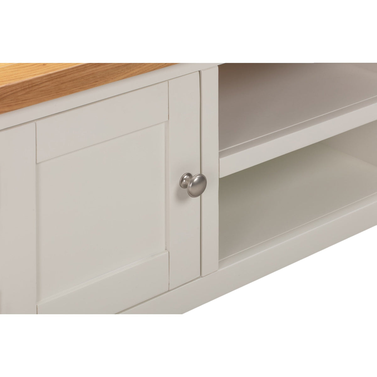 MELBOURNE WHITE PLASMA TV CABINET