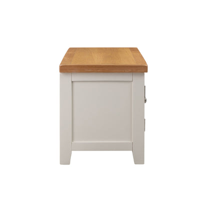 MELBOURNE WHITE PLASMA TV CABINET