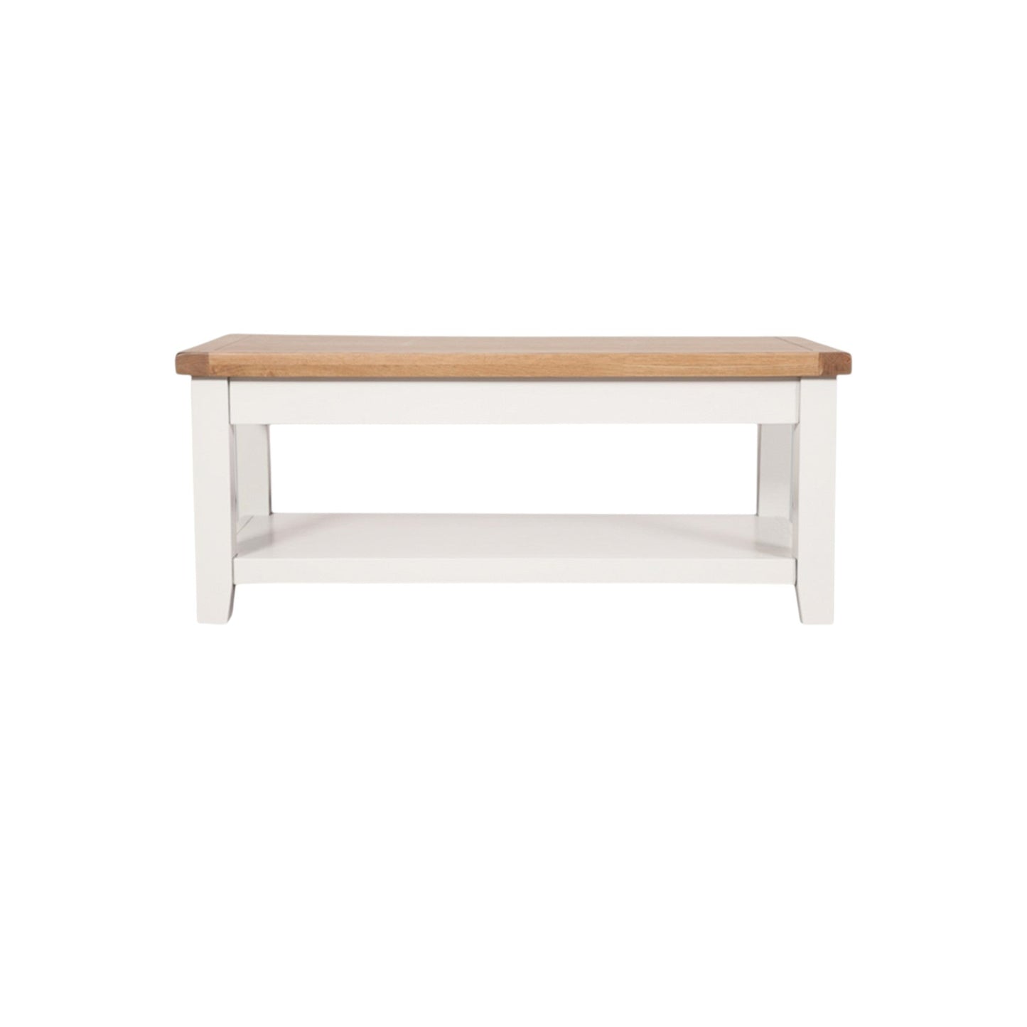 MELBOURNE WHITE COFFEE TABLE