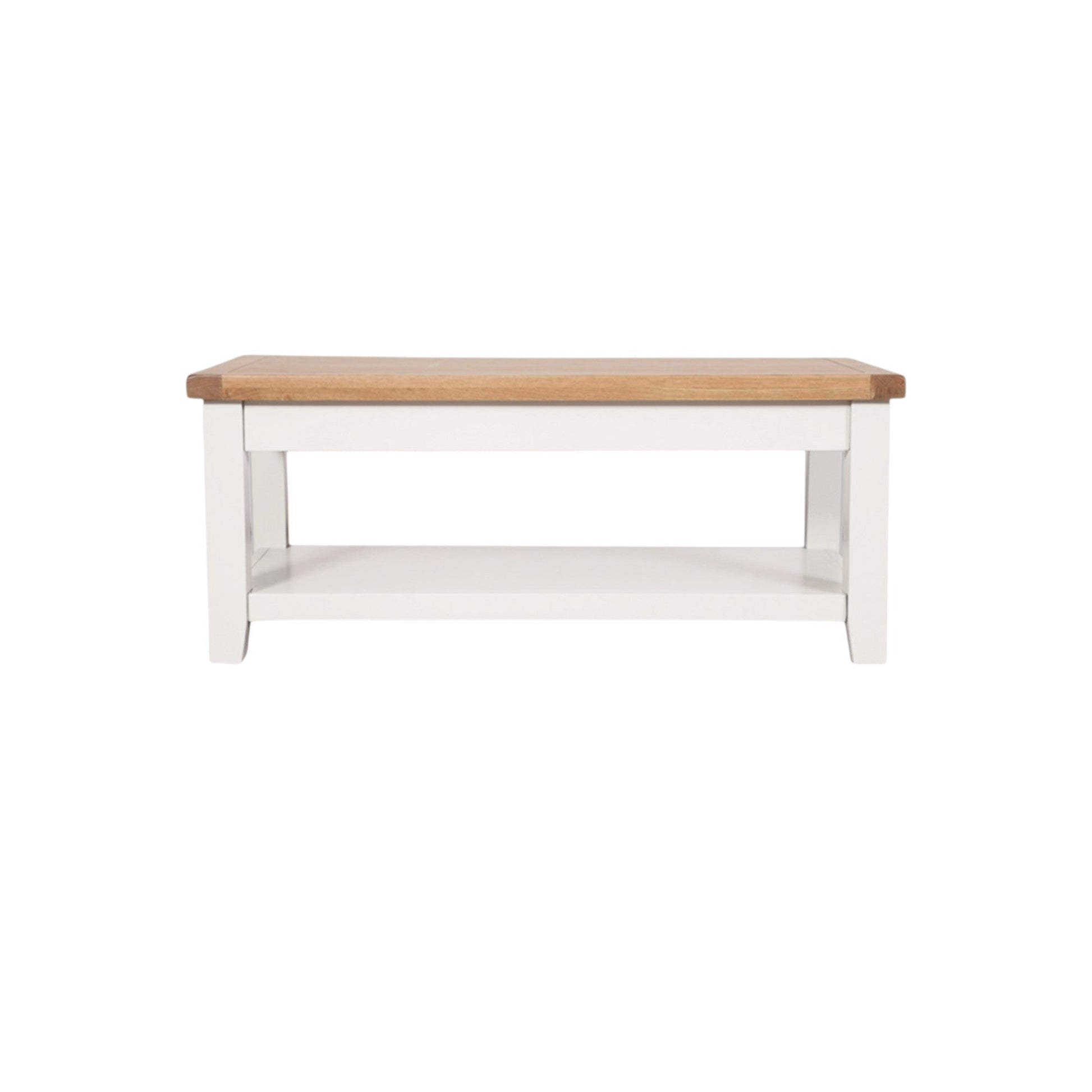 MELBOURNE WHITE COFFEE TABLE