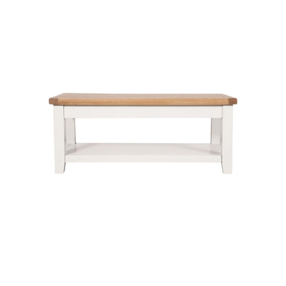 MELBOURNE WHITE COFFEE TABLE