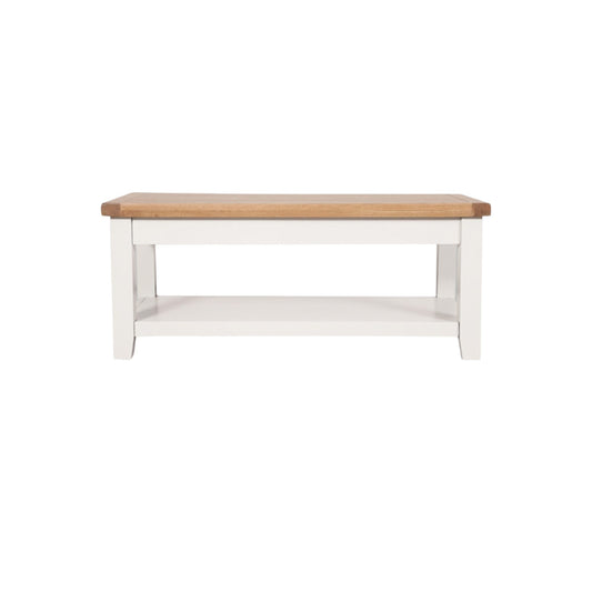 MELBOURNE WHITE COFFEE TABLE