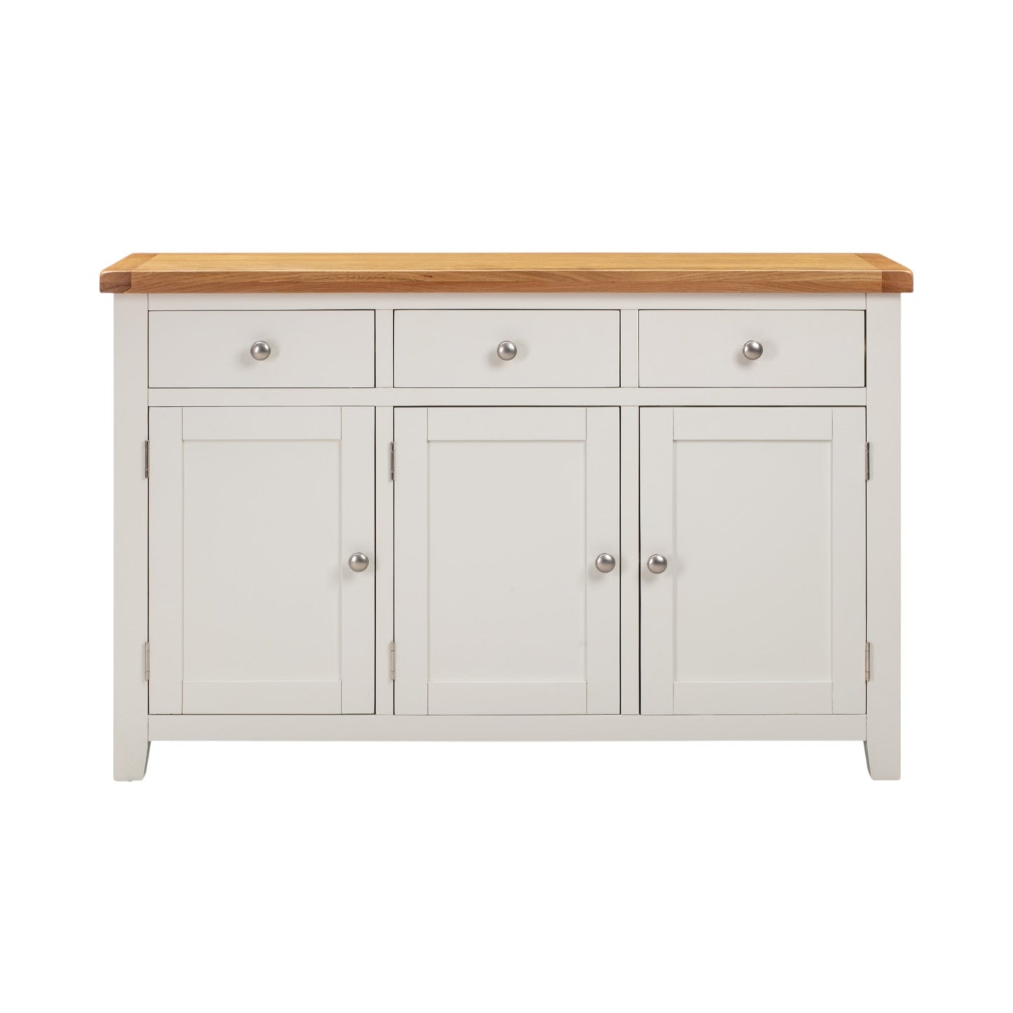 MELBOURNE WHITE 3 DOOR SIDEBOARD
