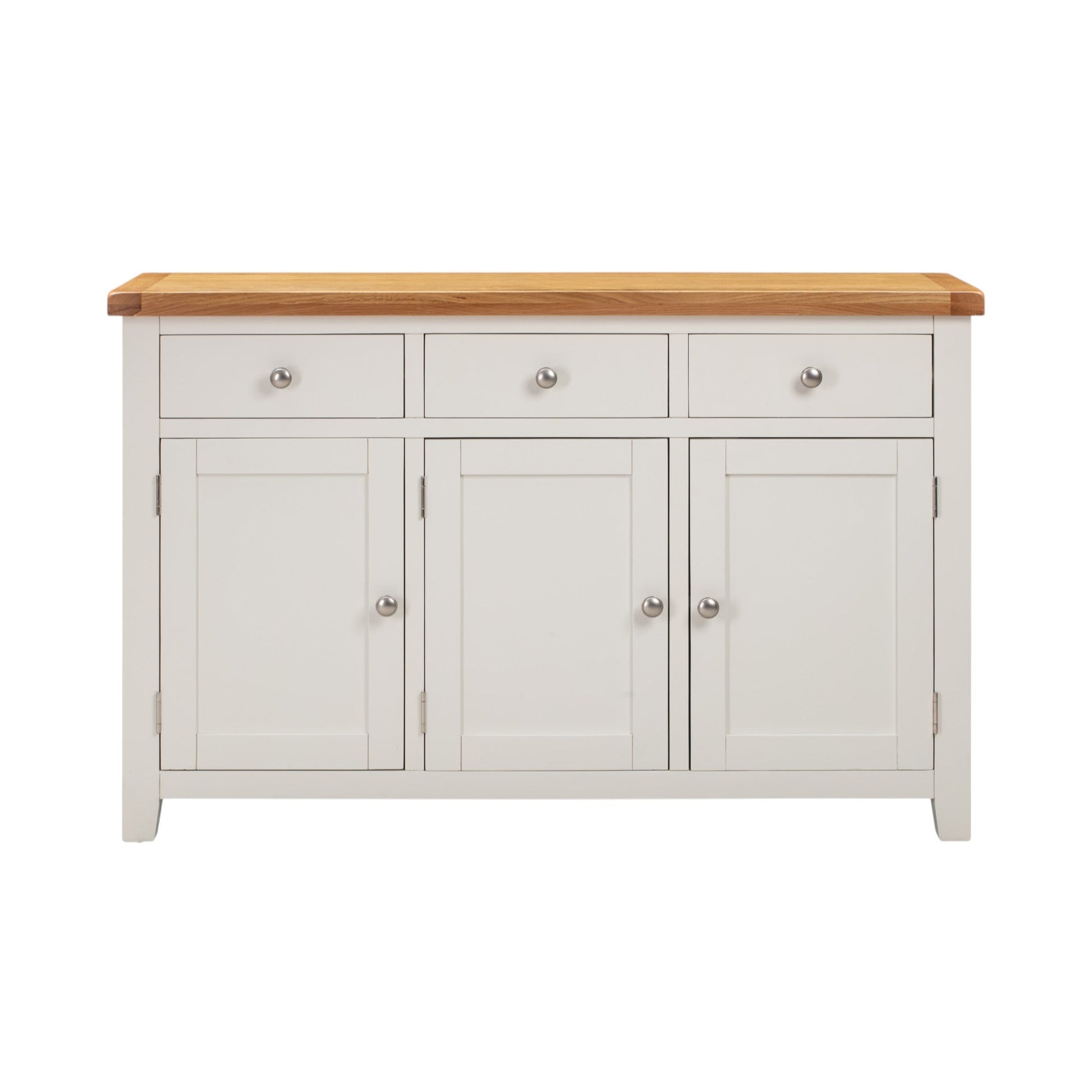 MELBOURNE WHITE 3 DOOR SIDEBOARD