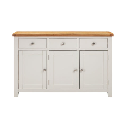 MELBOURNE WHITE 3 DOOR SIDEBOARD
