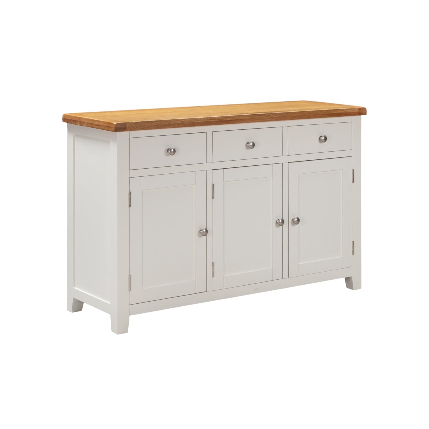 MELBOURNE WHITE 3 DOOR SIDEBOARD