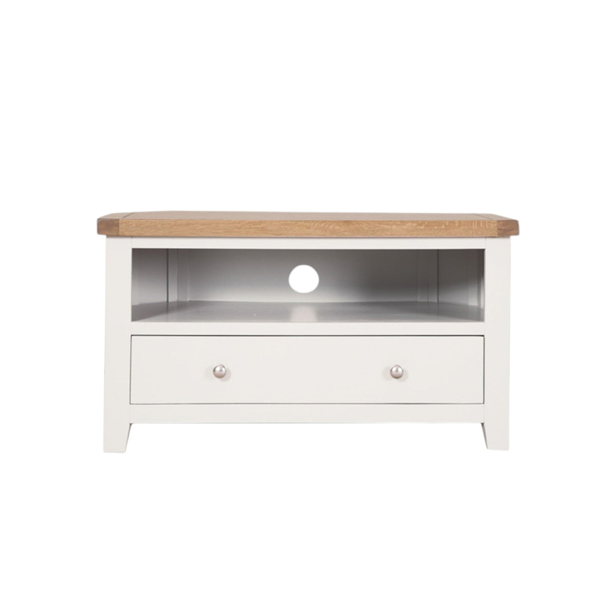 MELBOURNE WHITE CORNER TV CABINET