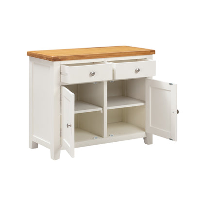 MELBOURNE WHITE 2 DOOR SIDEBOARD
