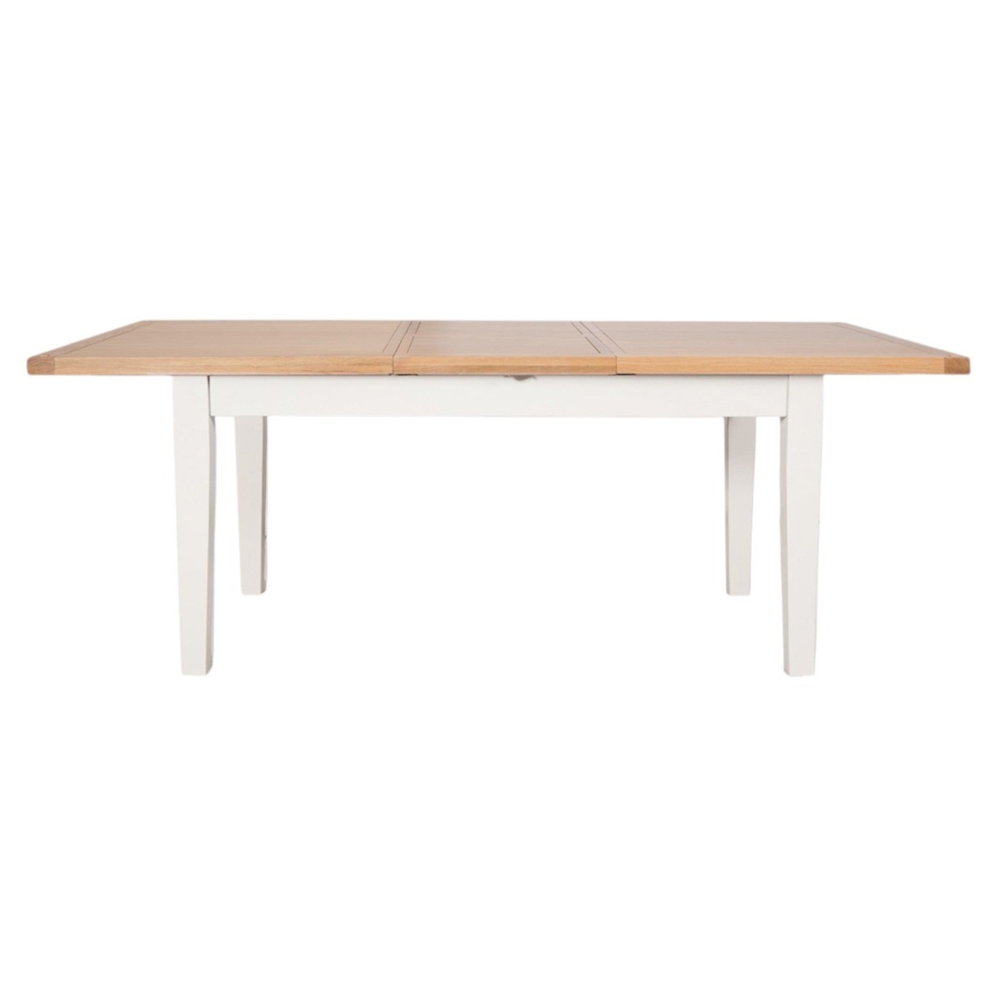 MELBOURNE WHITE EXTENDING TABLE 1.6M