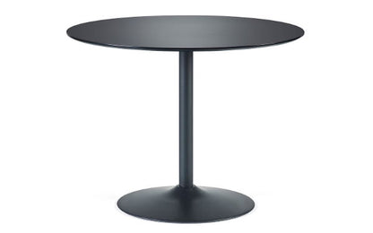 Nero 100cm Round Table - Black