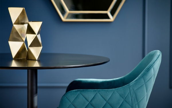 Nero 80cm Round Table