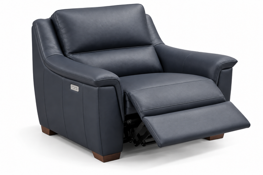 The Jennifer Power Armchair | Italian Leather