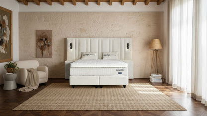 The Oligarch Ottoman Bed | LED Lights, USB & Matching Bedside Tables