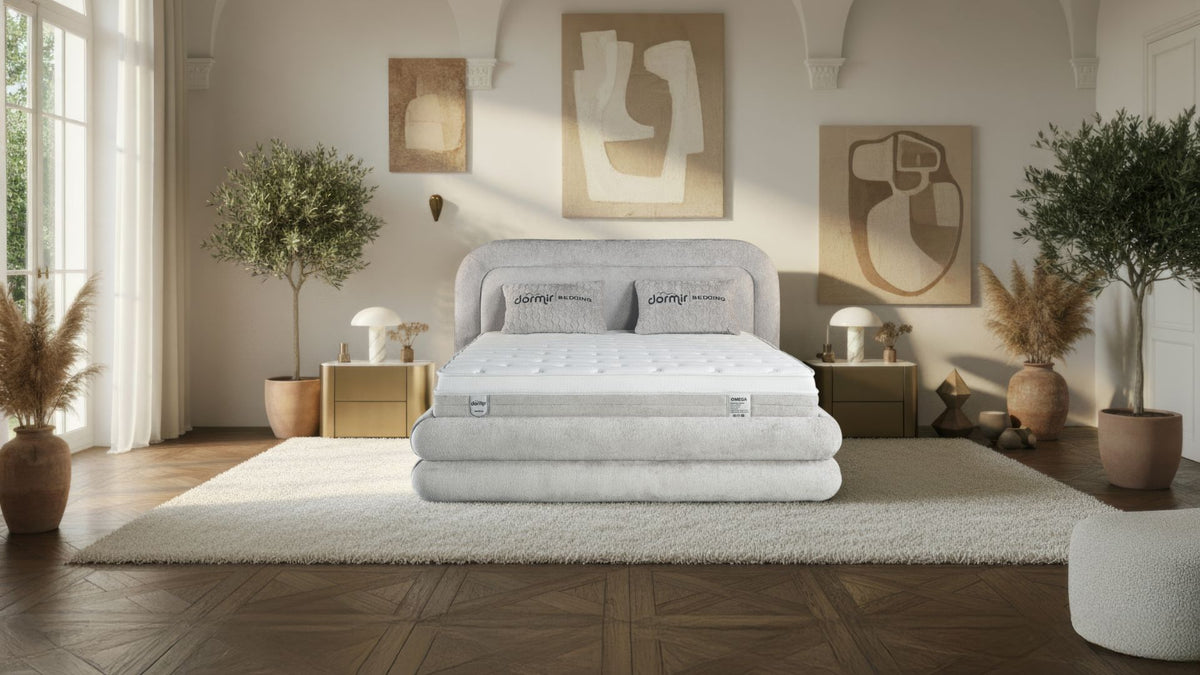 The Omega Luxury Ottoman Bed | Curve Design