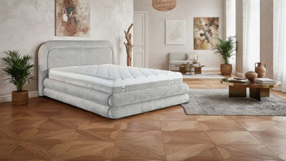 The Omega Luxury Ottoman Bed | Curve Design