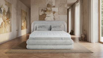 The Omega Luxury Ottoman Bed | Curve Design
