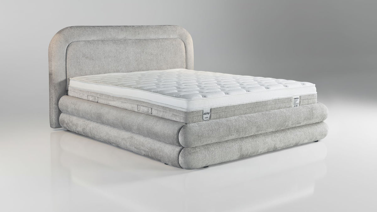 The Omega Luxury Ottoman Bed | Curve Design