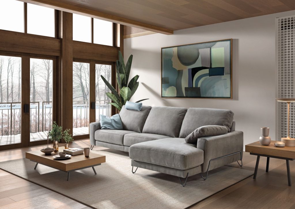 Olga Italian Leather sofa | Electric Recliner | Electric Slider