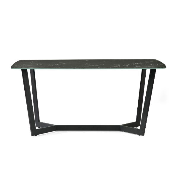 Olympus Dining Table Black Marble