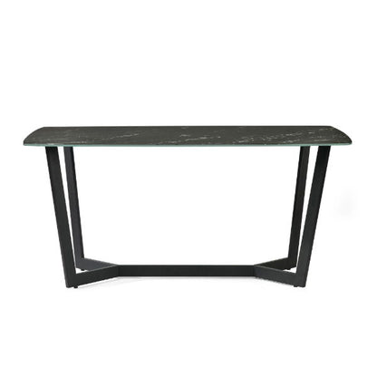 Olympus Dining Table Black Marble