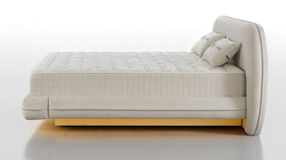 The Pegasus Luxury Ottoman Bed | Floating Base & LED Accent Lights