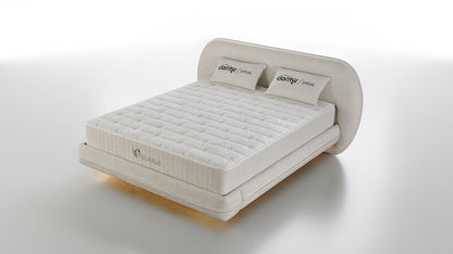 The Pegasus Luxury Ottoman Bed | Floating Base & LED Accent Lights