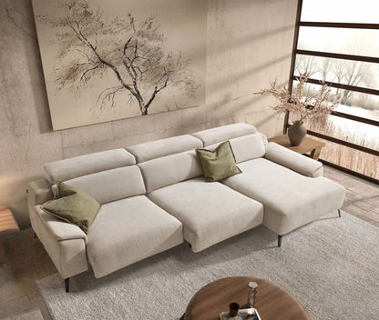 Padua Italian Leather sofa | Electric Slider
