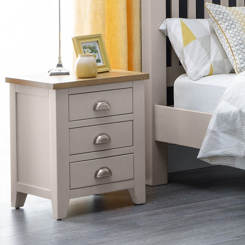 Richmond 3 Drawer Bedside