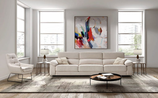 Rene Italian Leather sofa | Electric Recliner | Electric Slider