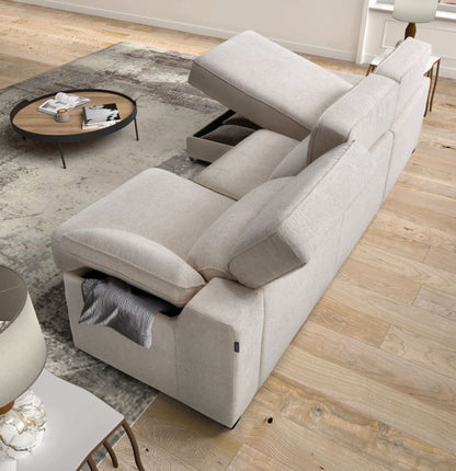 Rene Italian Leather sofa | Electric Recliner | Electric Slider