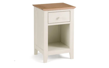 Salerno Shaker 1 Drawer Bedside