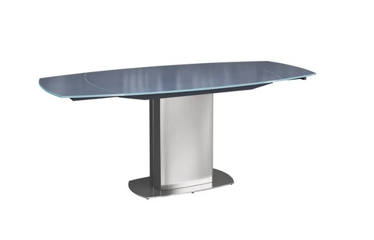 Olivia 130-190 cm Extending Dining Table | Glass