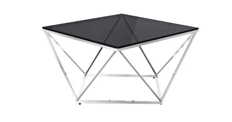 Pirlo Smoked Glass Coffee Table