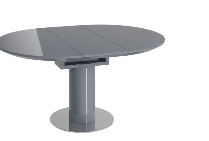 Romeo 120-160cm High Gloss Butterfly Extending Dining Table