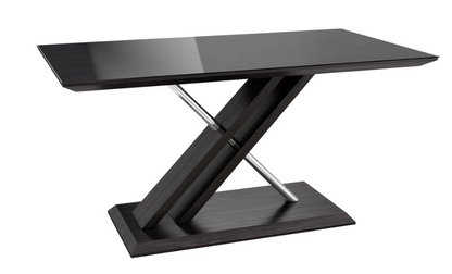 Xavi 160cm Grey Walnut Dining Table