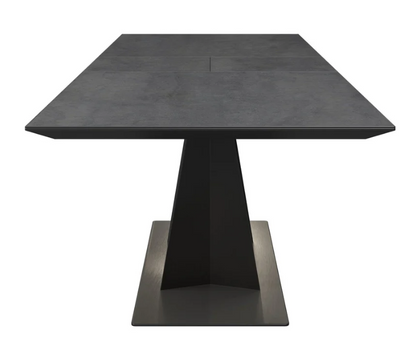 New Westin 180-220cm Grey Ceramic Butterfly Extending Dining Table