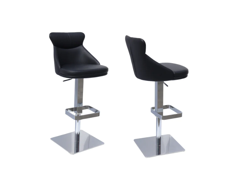 Sergio Faux Leather Bar Stool