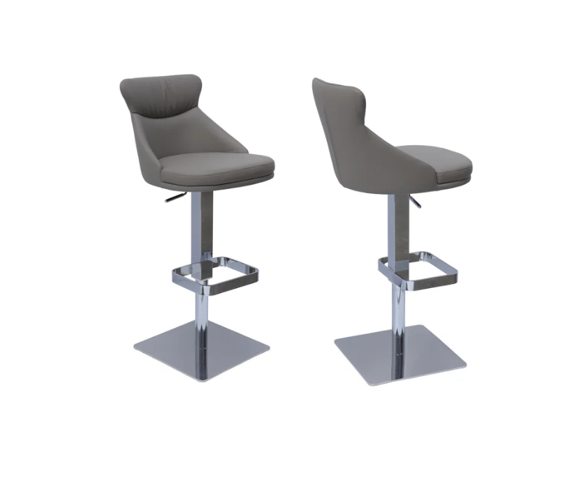 Sergio Faux Leather Bar Stool