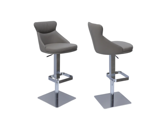 Sergio Faux Leather Bar Stool