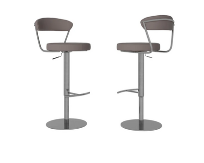 Gino Faux Leather Bar Stool